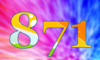 871 — изображение числа восемьсот семьдесят один (картинка 5)
