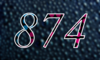 874 — изображение числа восемьсот семьдесят четыре (картинка 4)