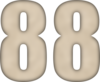 88 — изображение числа восемьдесят восемь (картинка 6)