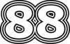 88 — изображение числа восемьдесят восемь (картинка 7)