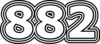 882 — изображение числа восемьсот восемьдесят два (картинка 7)