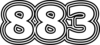 883 — изображение числа восемьсот восемьдесят три (картинка 7)