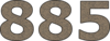 885 — изображение числа восемьсот восемьдесят пять (картинка 2)