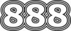 888 — изображение числа восемьсот восемьдесят восемь (картинка 7)