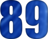 89 — изображение числа восемьдесят девять (картинка 6)