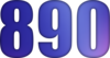 890 — изображение числа восемьсот девяносто (картинка 6)