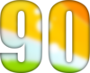90 — изображение числа девяносто (картинка 6)