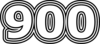 900 — изображение числа девятьсот (картинка 7)