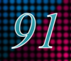 91 — изображение числа девяносто один (картинка 4)