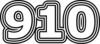 910 — изображение числа девятьсот десять (картинка 7)
