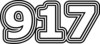 917 — изображение числа девятьсот семнадцать (картинка 7)