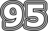 95 — изображение числа девяносто пять (картинка 7)