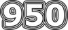 950 — изображение числа девятьсот пятьдесят (картинка 7)