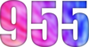 955 — изображение числа девятьсот пятьдесят пять (картинка 6)