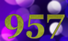 957 — изображение числа девятьсот пятьдесят семь (картинка 5)