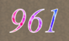 961 — изображение числа девятьсот шестьдесят один (картинка 4)