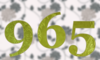 965 — изображение числа девятьсот шестьдесят пять (картинка 5)