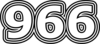 966 — изображение числа девятьсот шестьдесят шесть (картинка 7)