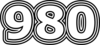 980 — изображение числа девятьсот восемьдесят (картинка 7)