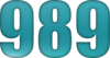 989 — изображение числа девятьсот восемьдесят девять (картинка 6)