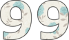 99 — изображение числа девяносто девять (картинка 2)
