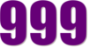 999 — изображение числа девятьсот девяносто девять (картинка 3)